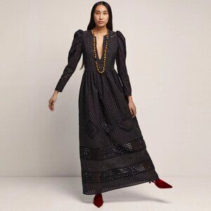 Winifred Black Eyelet Dress